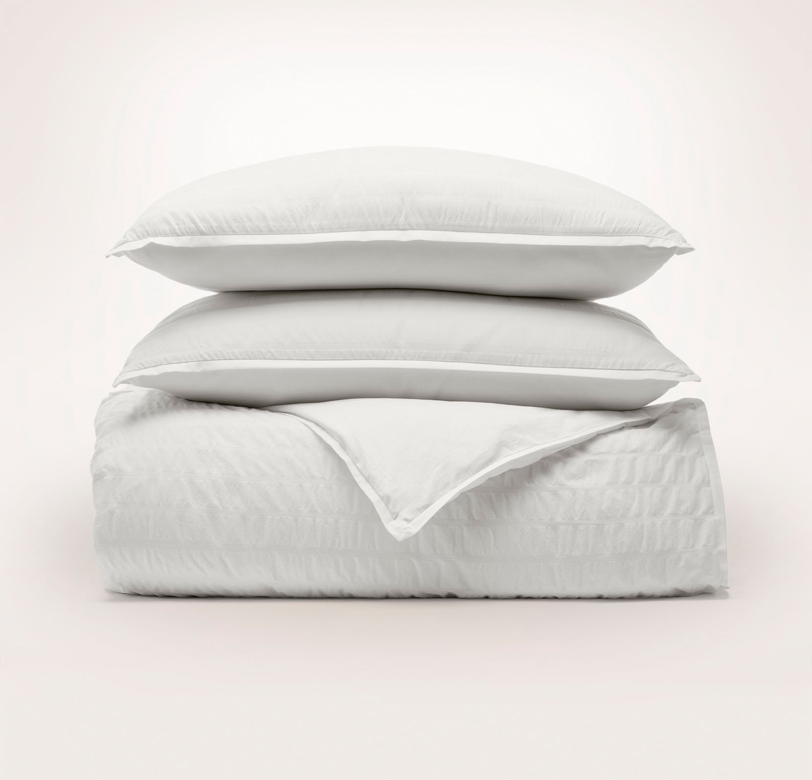 Relaxed Seersucker Duvet Set